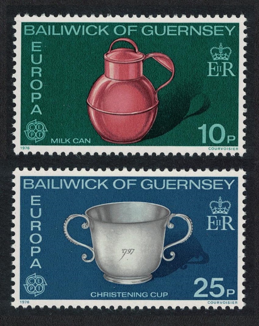 Guernsey Europa Handicrafts 2v 1976 MNH SG#139-140 Sc#135-136