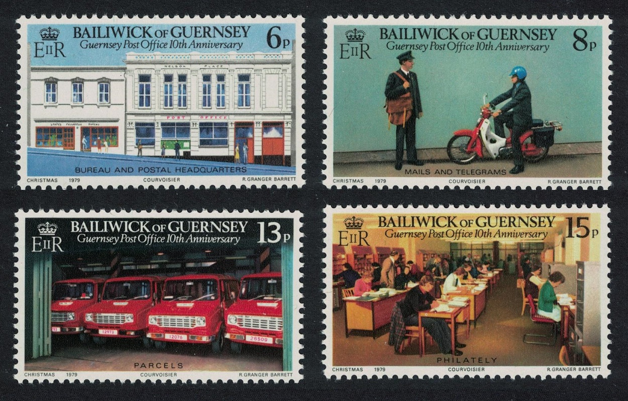 Guernsey Post Administration 4v 1979 MNH SG#207-210 Sc#195-198