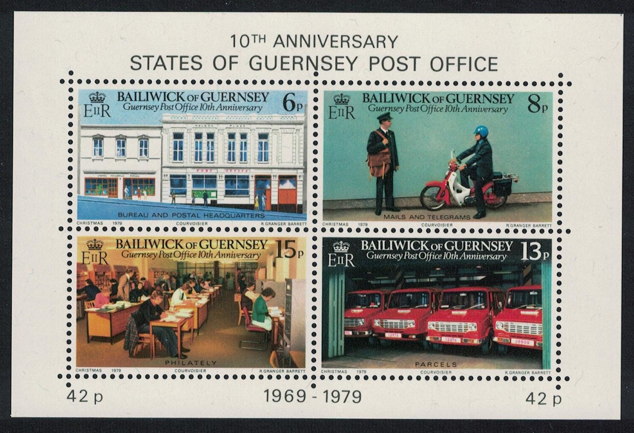 Guernsey Postal Administration MS 1979 MNH SG#MS211 Sc#198a