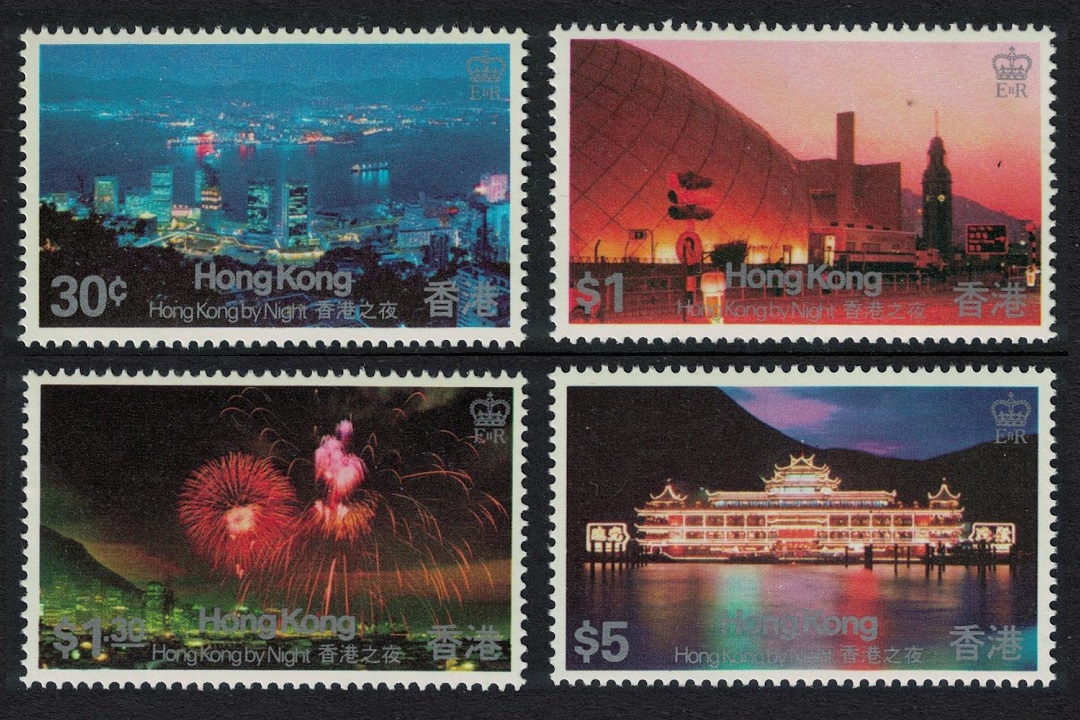 Hong Kong by Night 4v 1983 MNH SG#442-445 MI#415-418 Sc#415-418