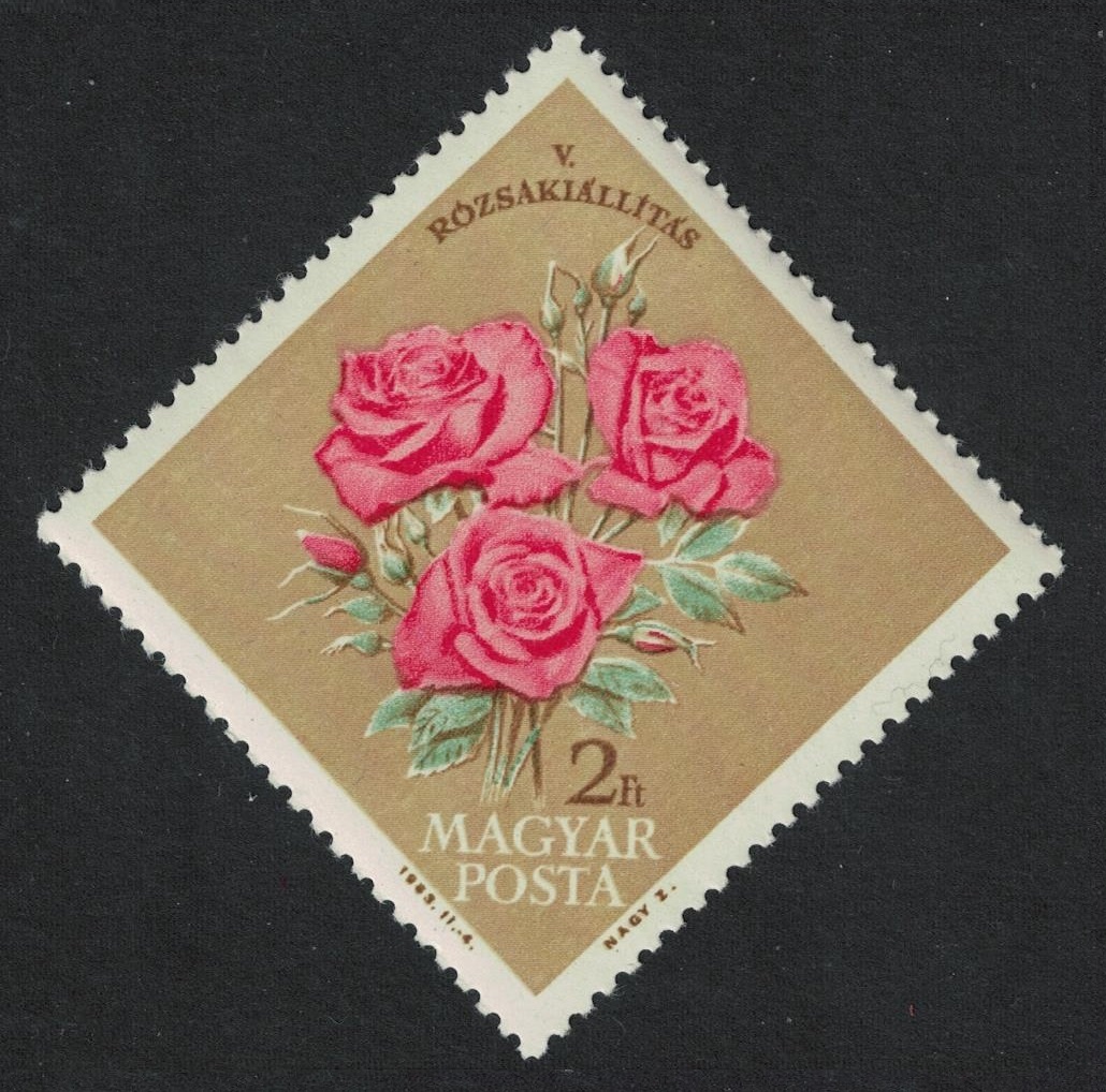 Hungary Fifth National Rose Show 1963 MNH SG#1897