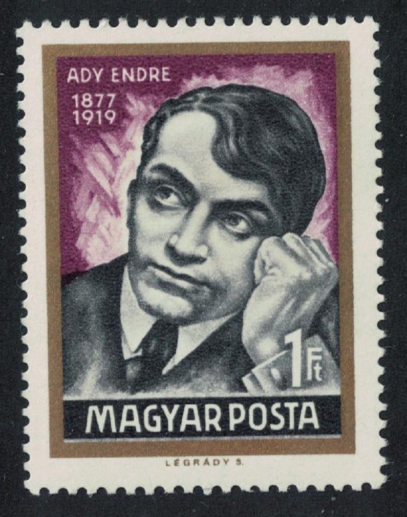 Hungary 50th Death Anniversary of Endre Ady poet 1969 MNH SG#2419