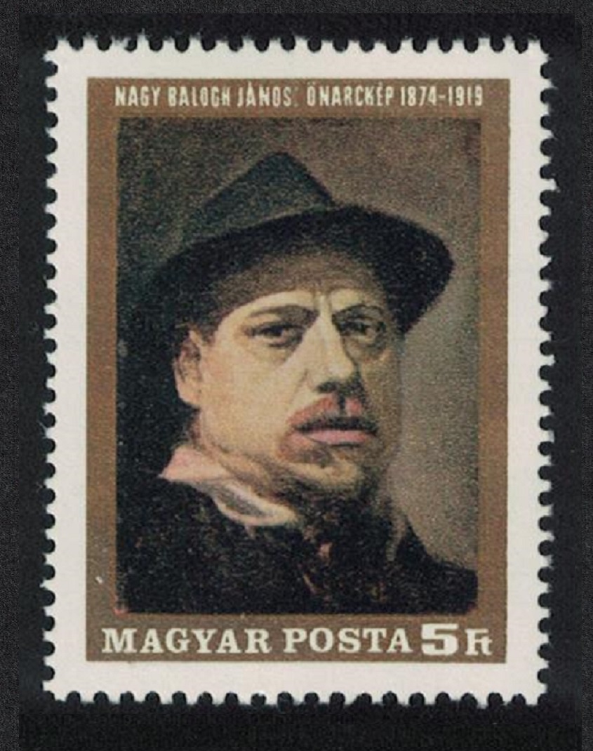 Hungary 50th Death Anniversary of Janos Nagy painter 1969 MNH SG#2486