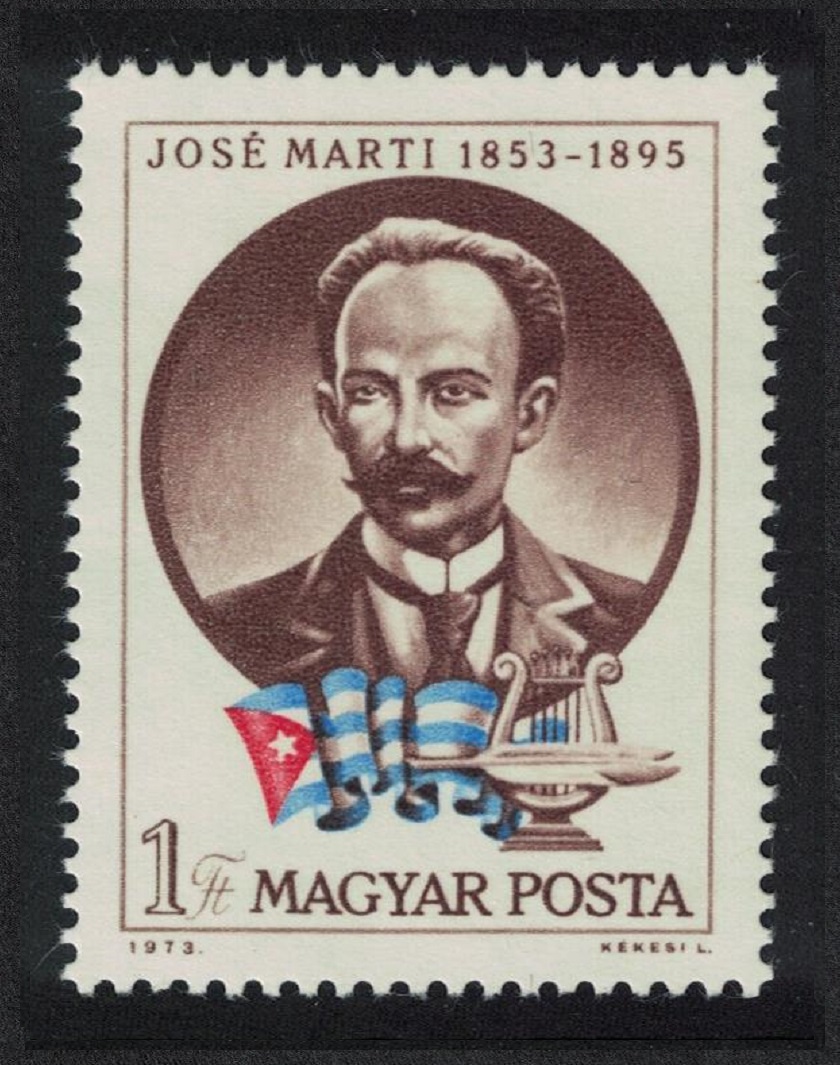 Hungary 120th Birth Anniversary of Jose Marti 1973 MNH SG#2845