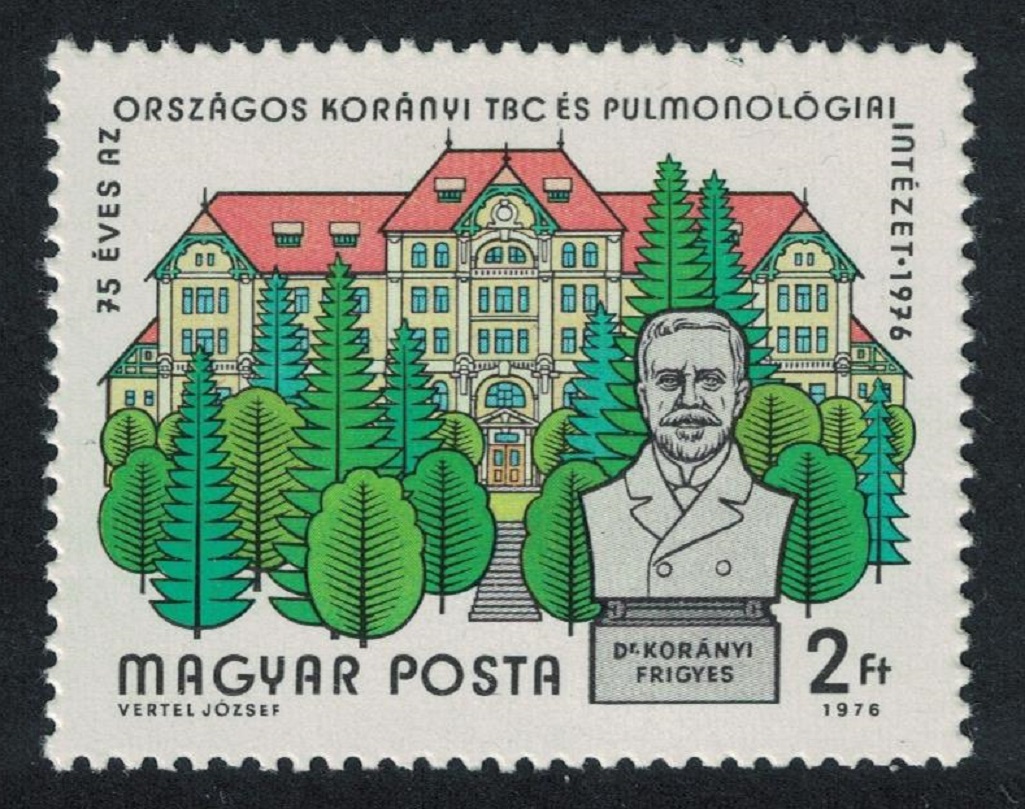 Hungary 75th Anniversary of Koranyi TB Dispensary 1976 MNH SG#3060