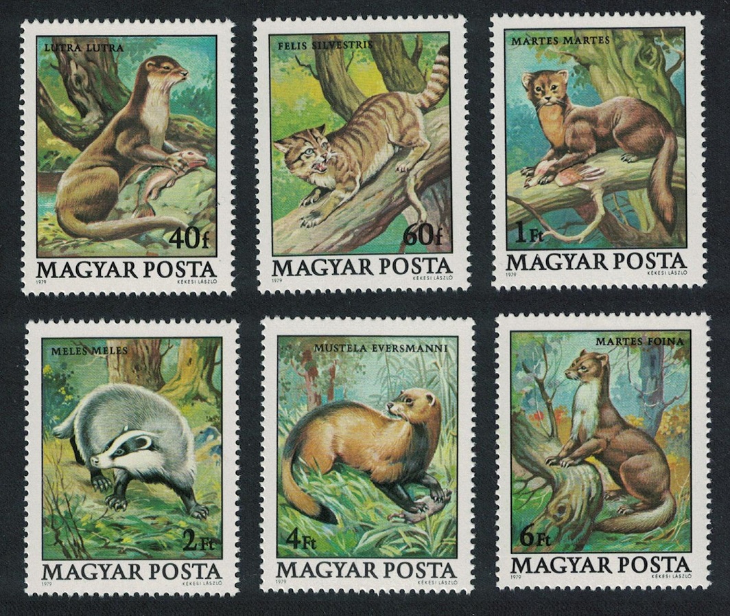 Hungary Protected Animals 6v 1979 MNH SG#3274-3279 MI#3384-3389