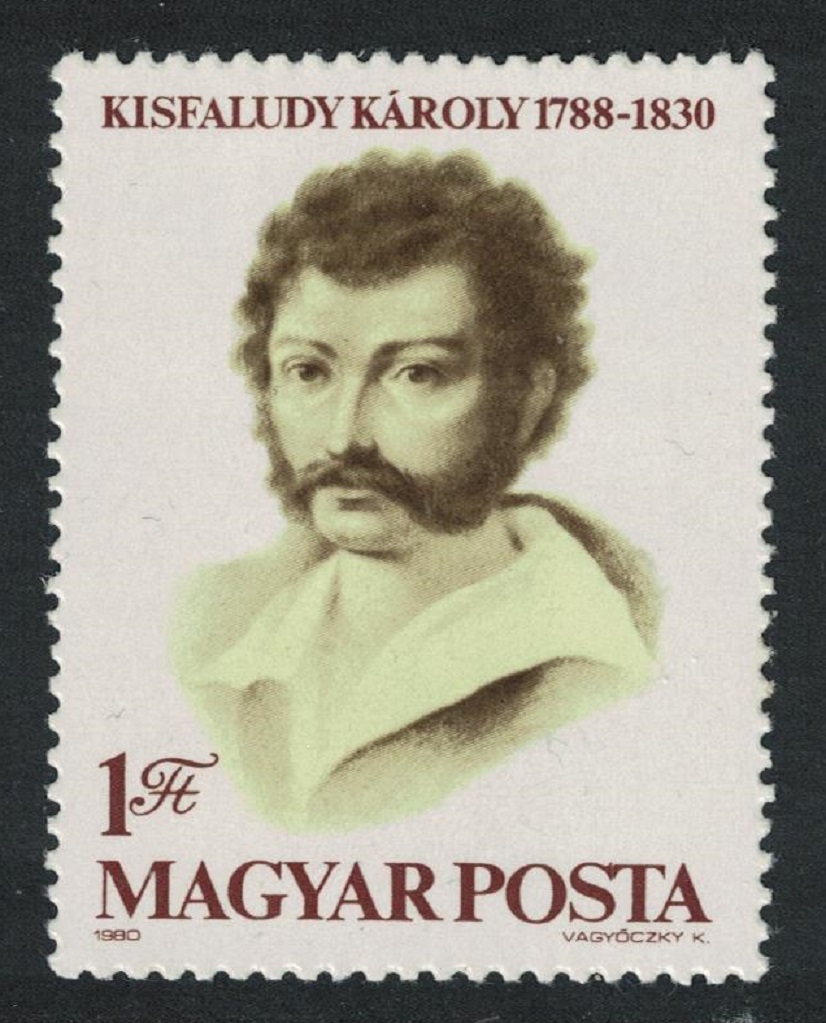 Hungary 150th Death Anniversary of Karoly Kisfaludy dramatist and poet 1980 MNH SG#3349