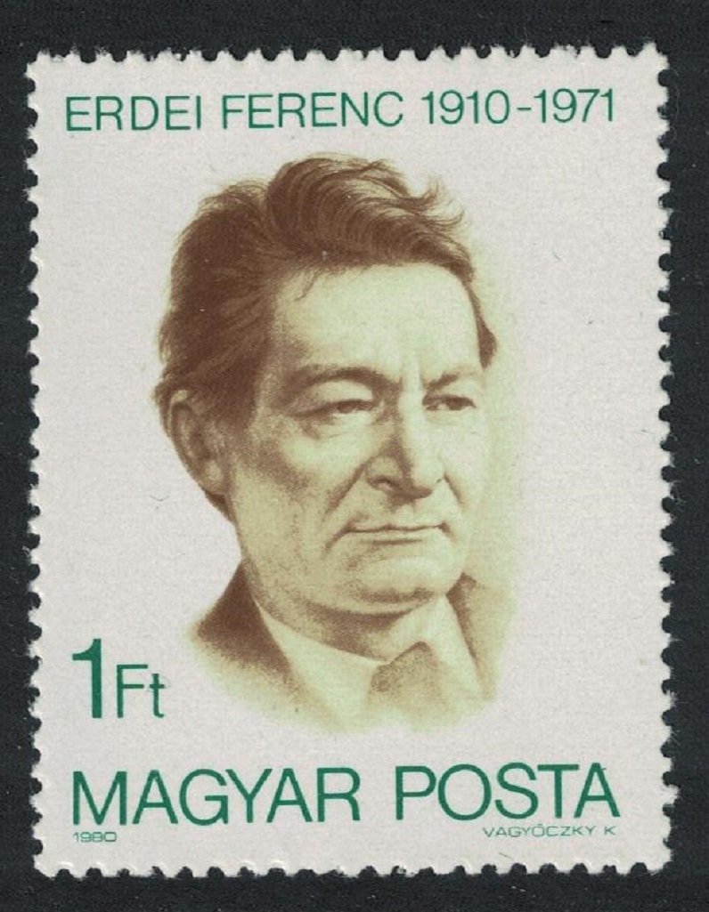 Hungary Ferenc Erdei agricultural economist and politician 1980 MNH SG#3356