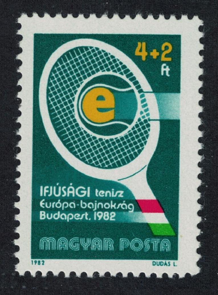 Hungary Youth Stamp European Junior Tennis Cup 1982 MNH SG#3422