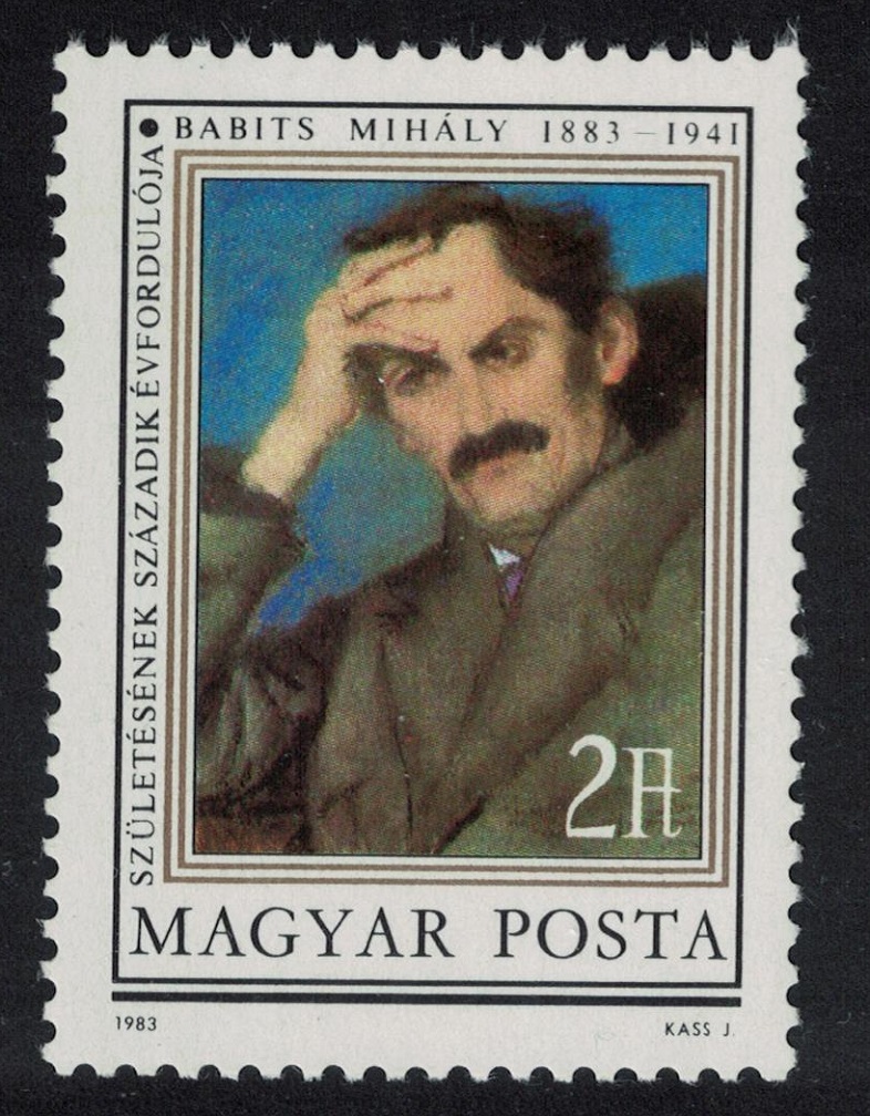 Hungary Birth Centenary of Mihaly Babits writer 1983 MNH SG#3529