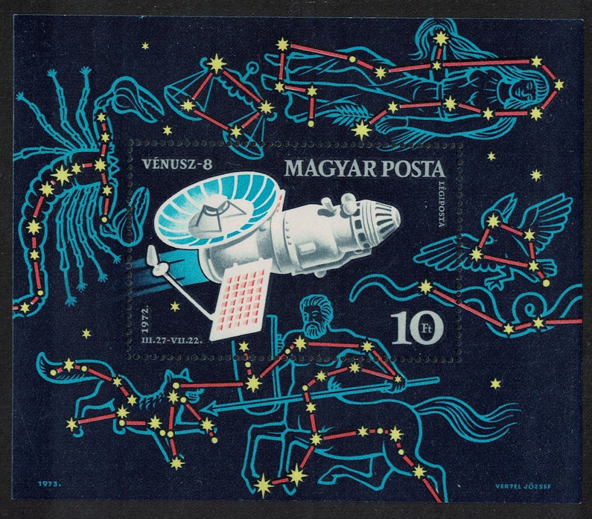 Hungary Space Flight of &#39;Venus 8&#39; MS 1973 MNH SG#MS2781