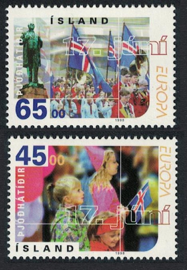 Iceland Europa CEPT Festivals and National Celebrations 2v 1998 MNH SG#902-903