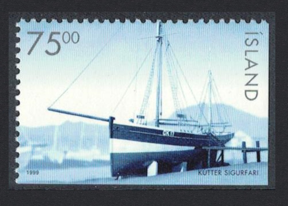 Iceland Fishing Cutter &#39;Sigurfari&#39; 75 Kr 1999 MNH SG#922