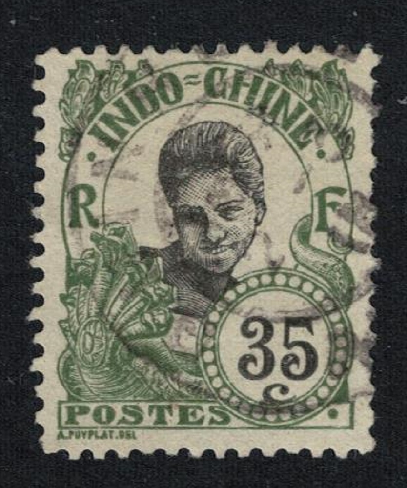 Indo-China Cambodian 35c 1907 Canc SG#35