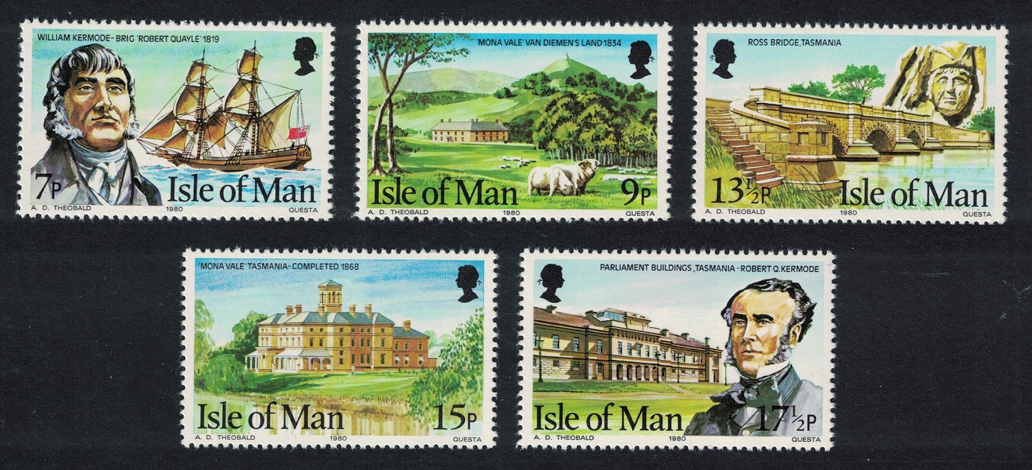 Isle of Man Kermode Family in Tasmania Commemoration 5v 1980 MNH SG#183-187 Sc#177-181