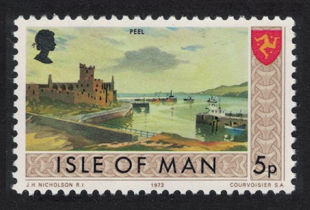 Isle of Man Peel 5p 1973 MNH SG#21