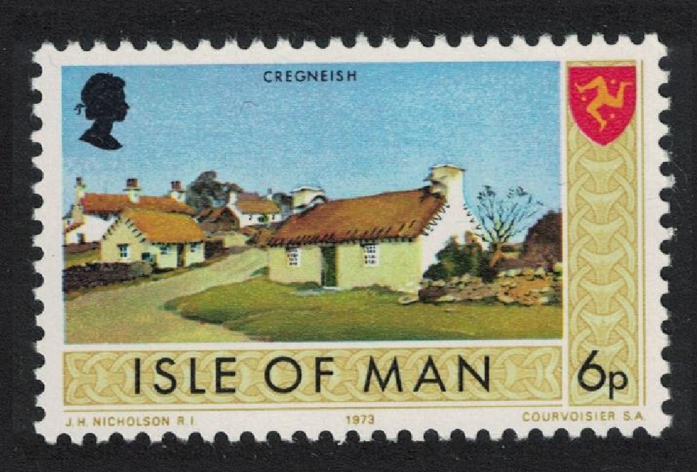 Isle of Man Cregneish 6p 1973 MNH SG#23