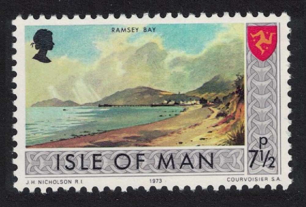 Isle of Man Ramsey Bay 7½p 1973 MNH SG#25