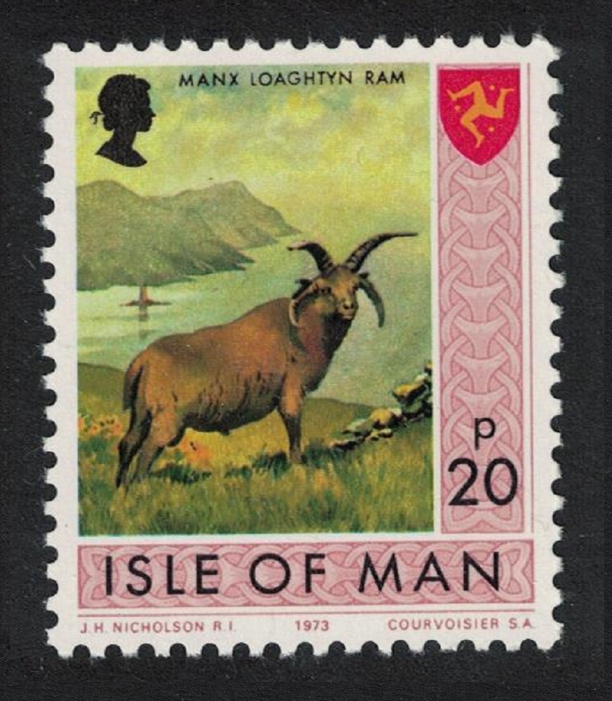 Isle of Man Manx Loaghtyn ram 20p 1973 MNH SG#31