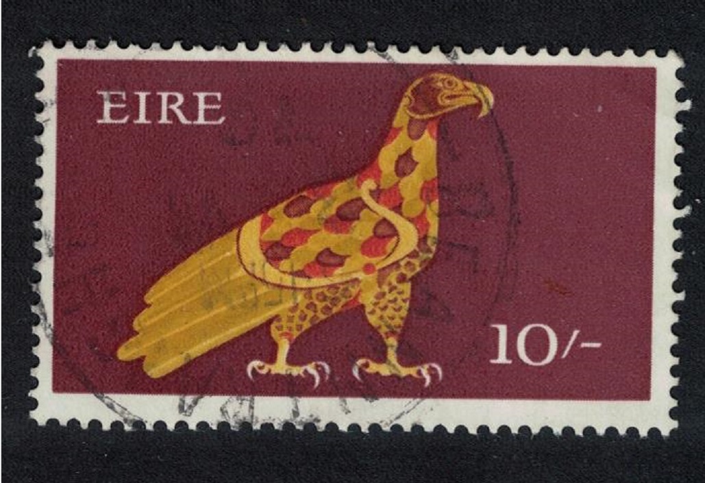 Ireland Eagle Bird Symbol of St John Evangelist 10Sh 1968 Canc SG#262