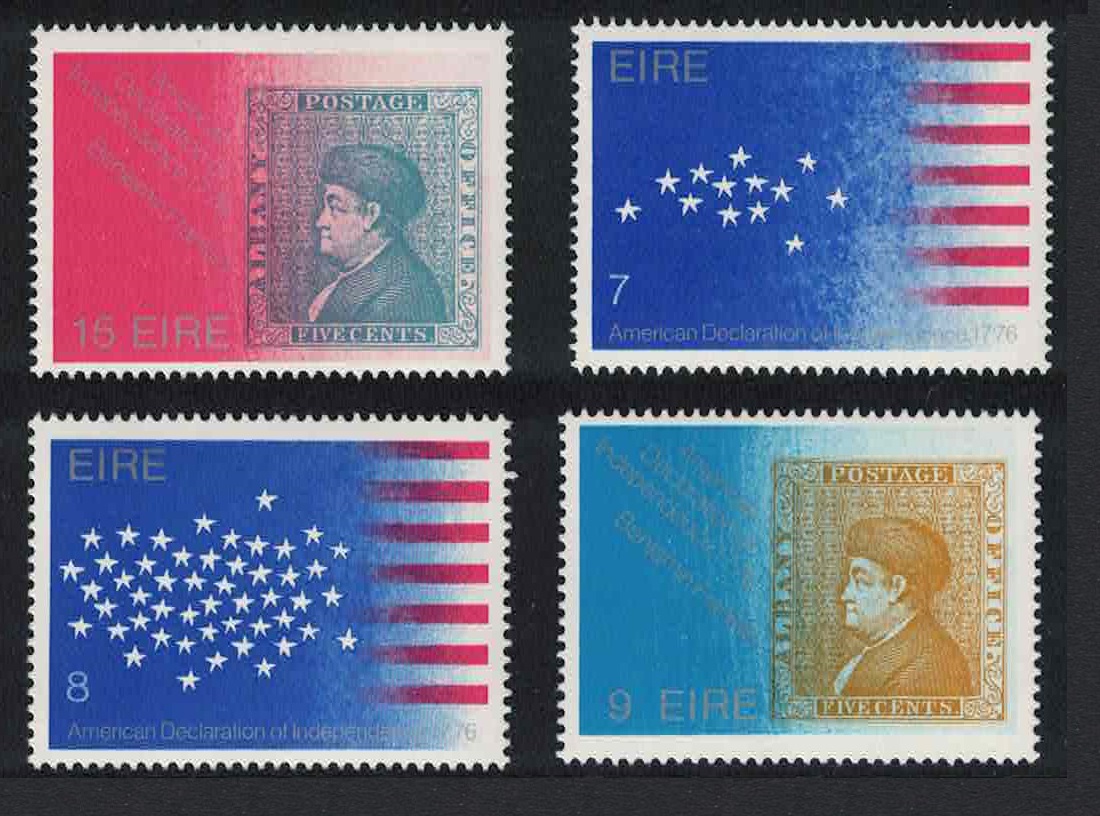 Ireland American Revolution 4v 1976 MNH SG#391-394