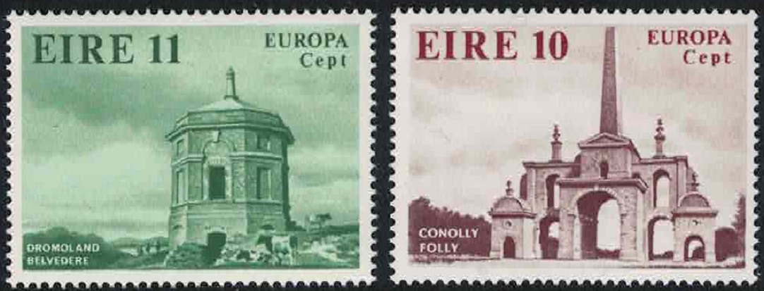 Ireland Europa CEPT Monuments 2v 1978 MNH SG#436-437