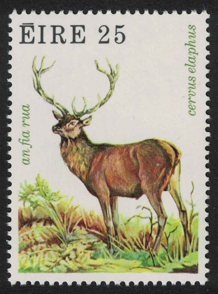 Ireland Red Deer Wildlife 12p 1980 MNH SG#464