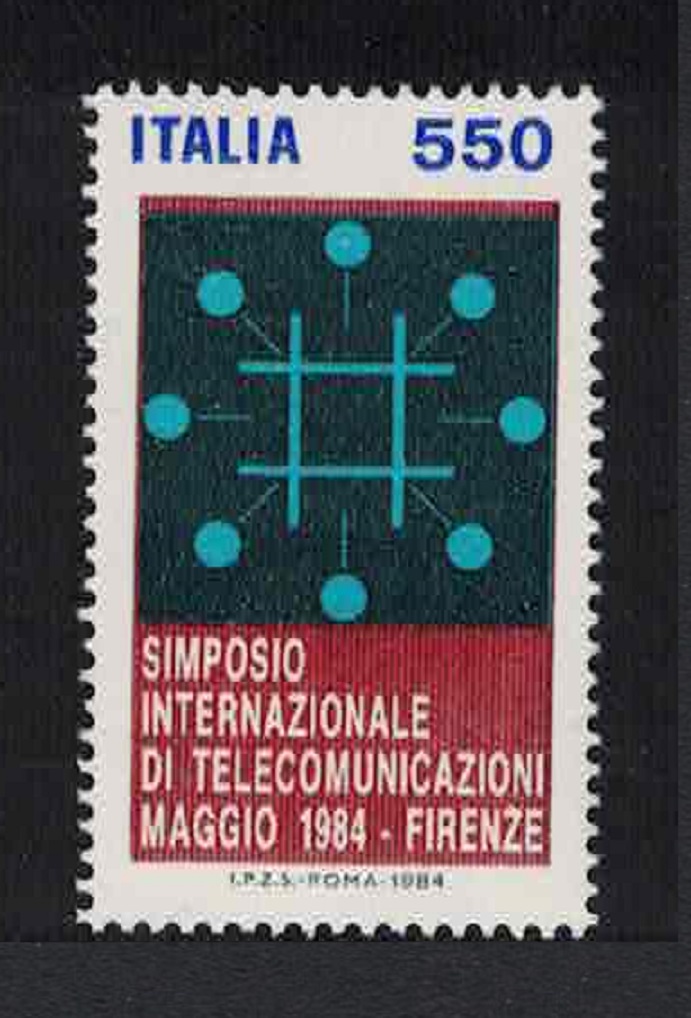 Italy Telecommunications Symposium Florence 1984 MNH SG#1842