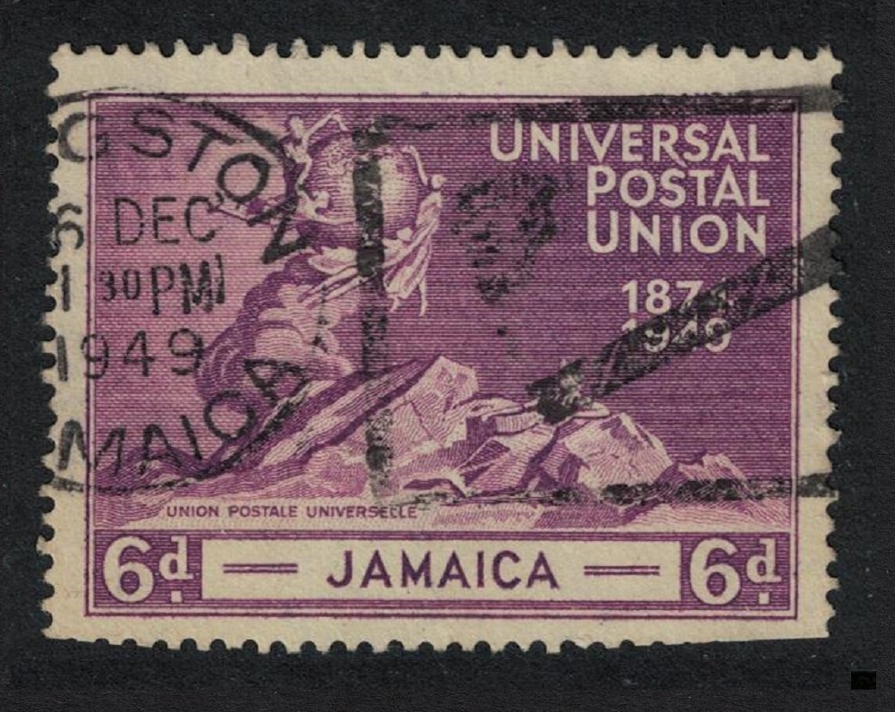 Jamaica 75th Anniversary of UPU 8d Def 1949 Canc SG#148