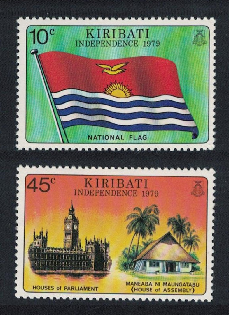 Kiribati Independence 2v 1979 MNH SG#84-85 MI#262-263 Sc#325-326