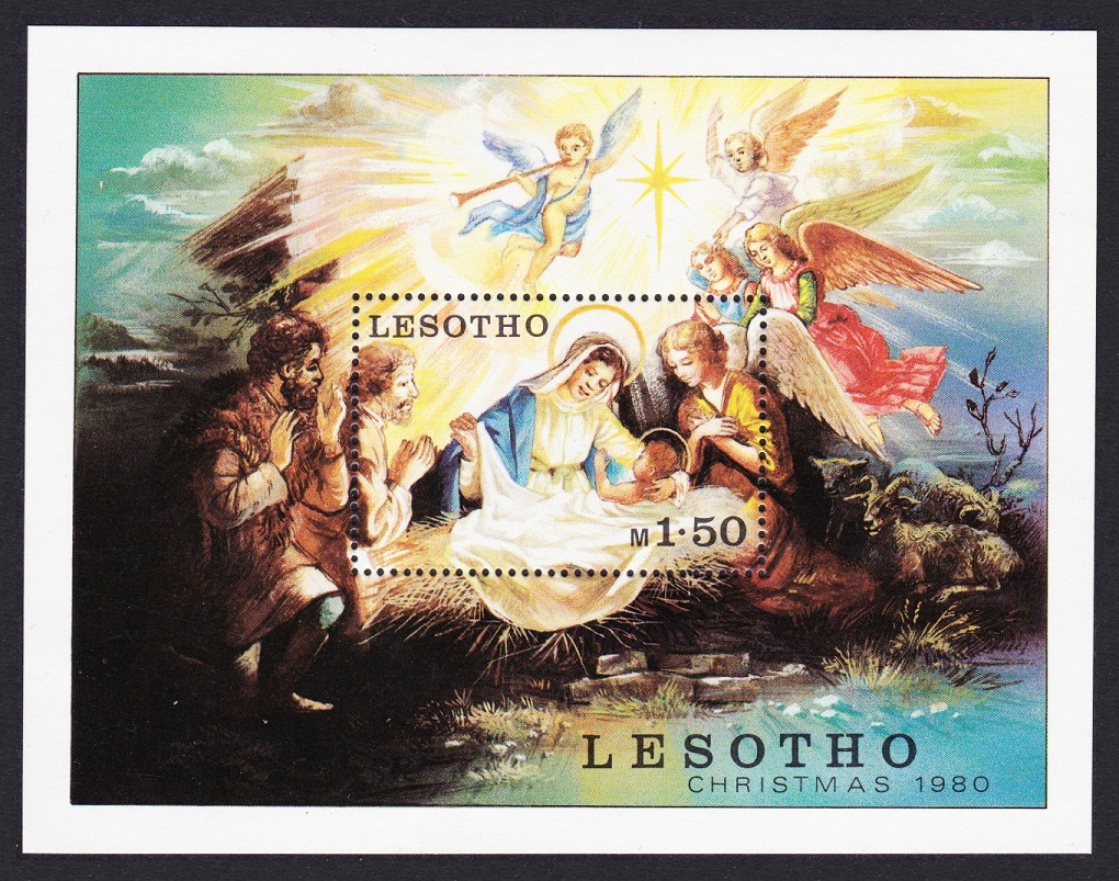 Lesotho Christmas MS 1980 MNH SG#MS430 Sc#318