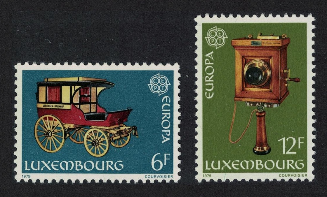 Luxembourg Post and Telecommunications Europa 2v 1979 MNH SG#1024-1025 MI#987-988