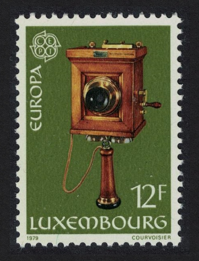 Luxembourg Old wall telephone Europa 1979 MNH SG#1025 MI#988