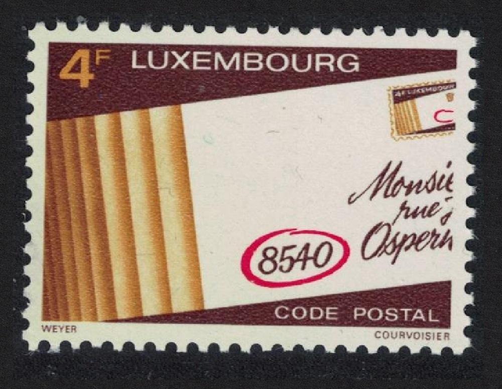 Luxembourg Postcode Publicity 1980 MNH SG#1053 MI#1016