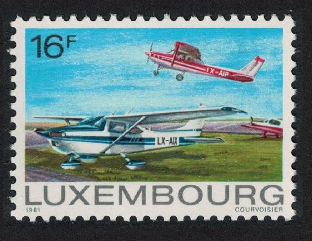 Luxembourg Cessna 172F Skyhawk LX-AIZ 1981 MNH SG#1073 MI#1038