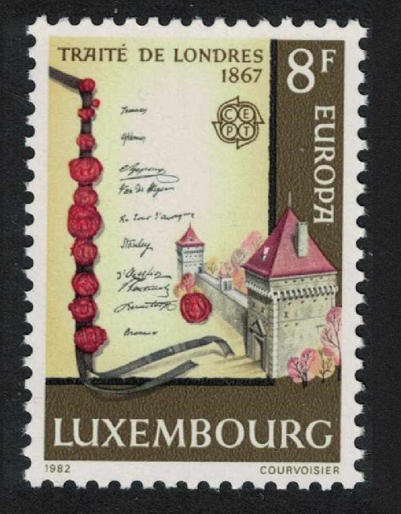 Luxembourg Treaty of London [1867] 1982 MNH SG#1086 MI#1052