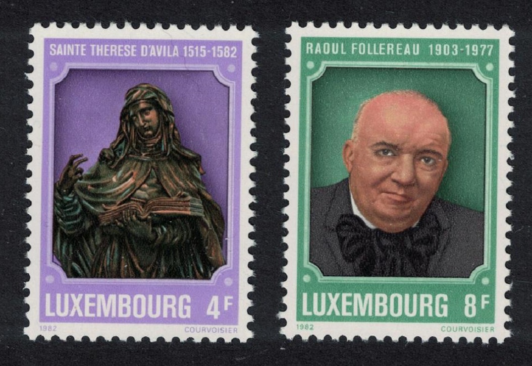 Luxembourg Anniversaries 2v 1982 MNH SG#1088-1089 MI#1054-1055