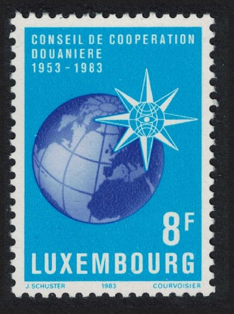 Luxembourg Globe and Customs emblem 1983 MNH SG#1107 MI#1073