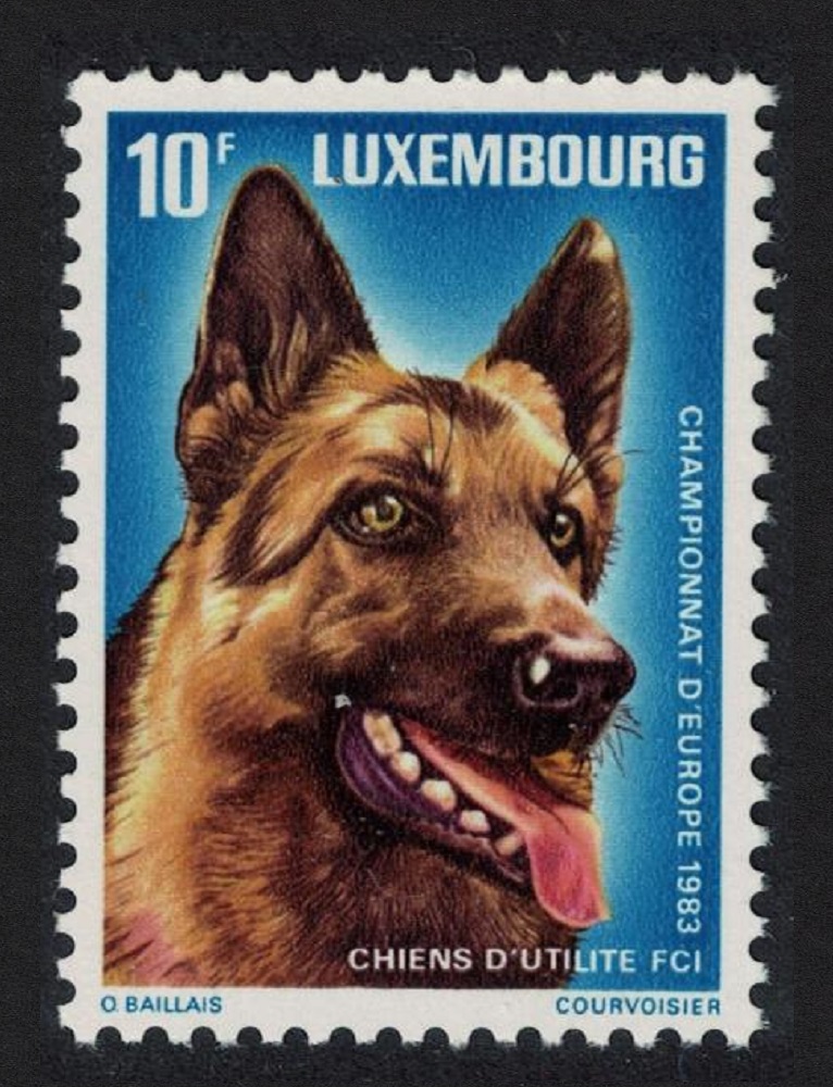 Luxembourg Sheepdog European Working Dog 1983 MNH SG#1117 MI#1084 Sc#698