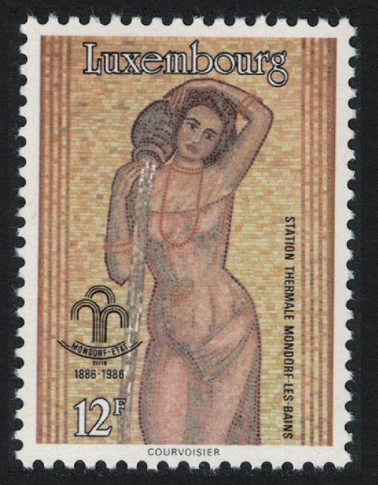 Luxembourg Mosaic of woman with water jar 1986 MNH SG#1179 MI#1147