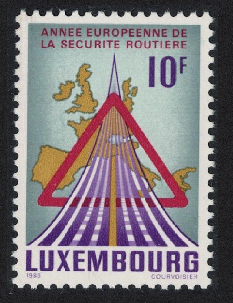 Luxembourg European Road Safety Year 1986 MNH SG#1187