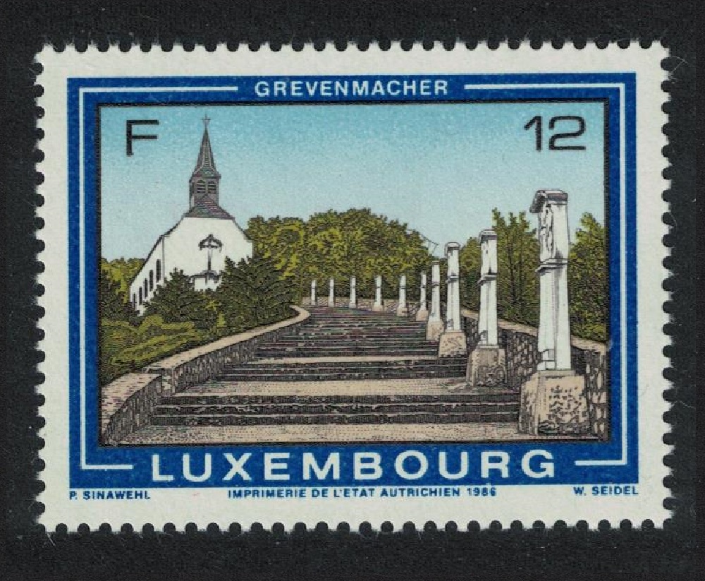 Luxembourg Chapel of the Cross Grevenmacher 1986 MNH SG#1188 MI#1161