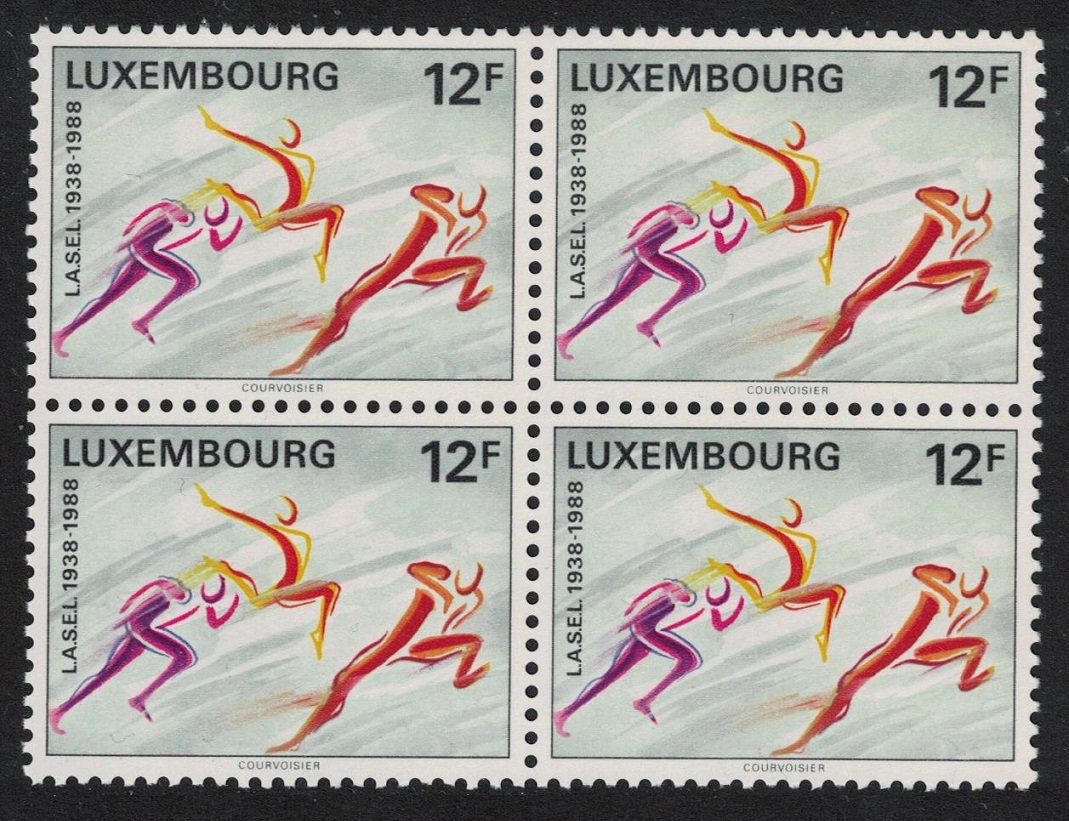 Luxembourg Student Sports Associations Block of 4 1988 MNH SG#1228