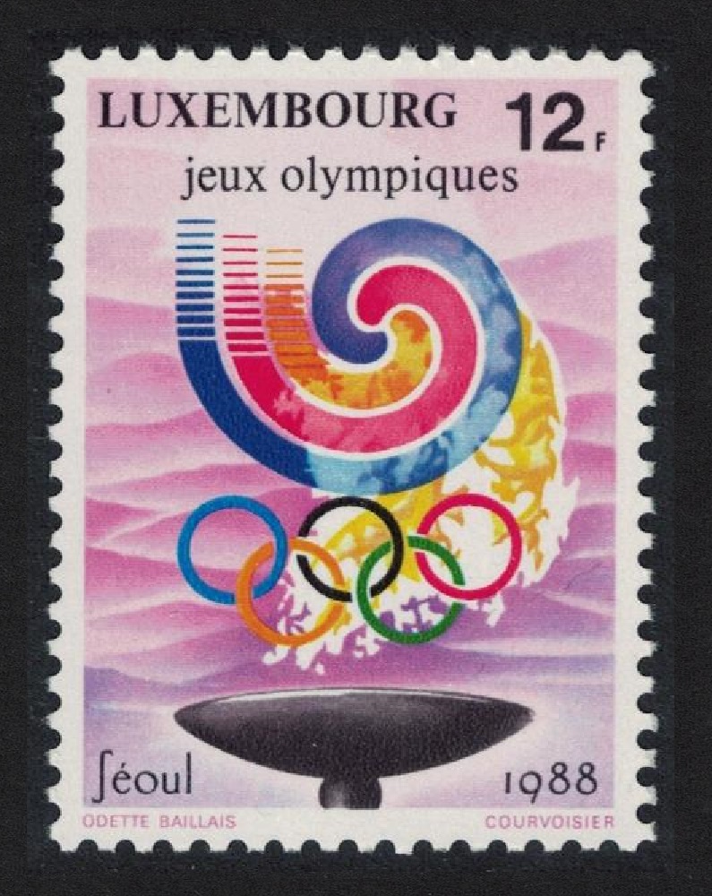 Luxembourg Olympic Games Seoul 1988 MNH SG#1233 Sc#797