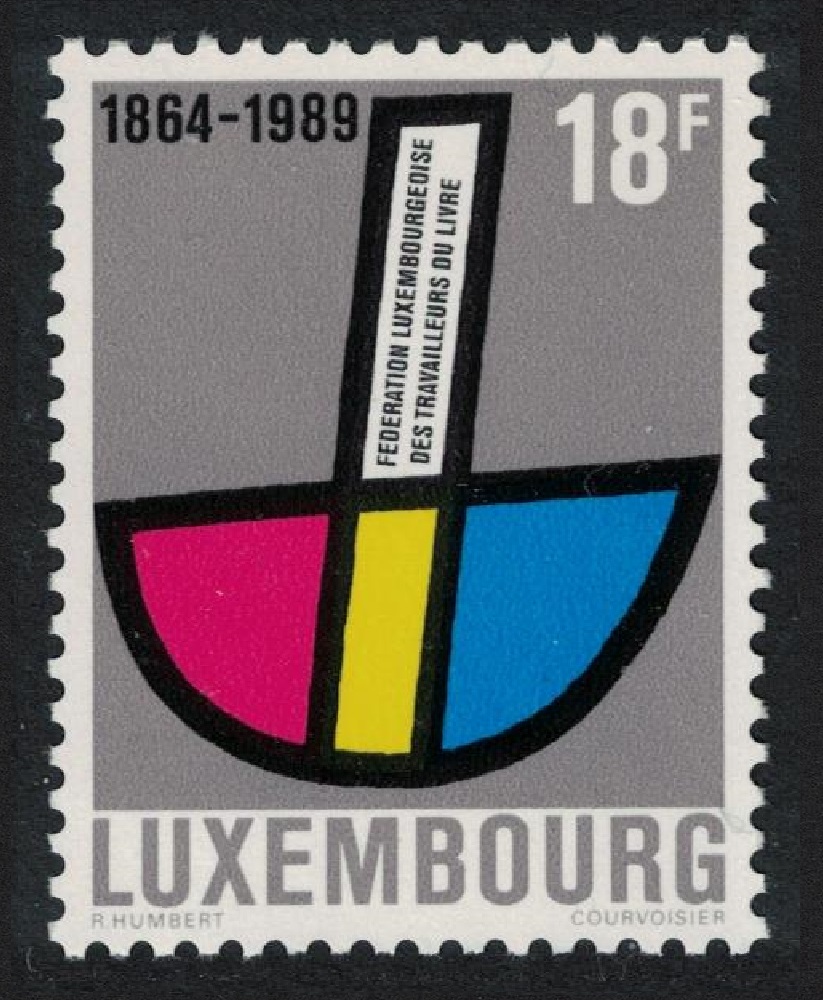 Luxembourg Book Workers&#39; Federation 1989 MNH SG#1242 MI#1215