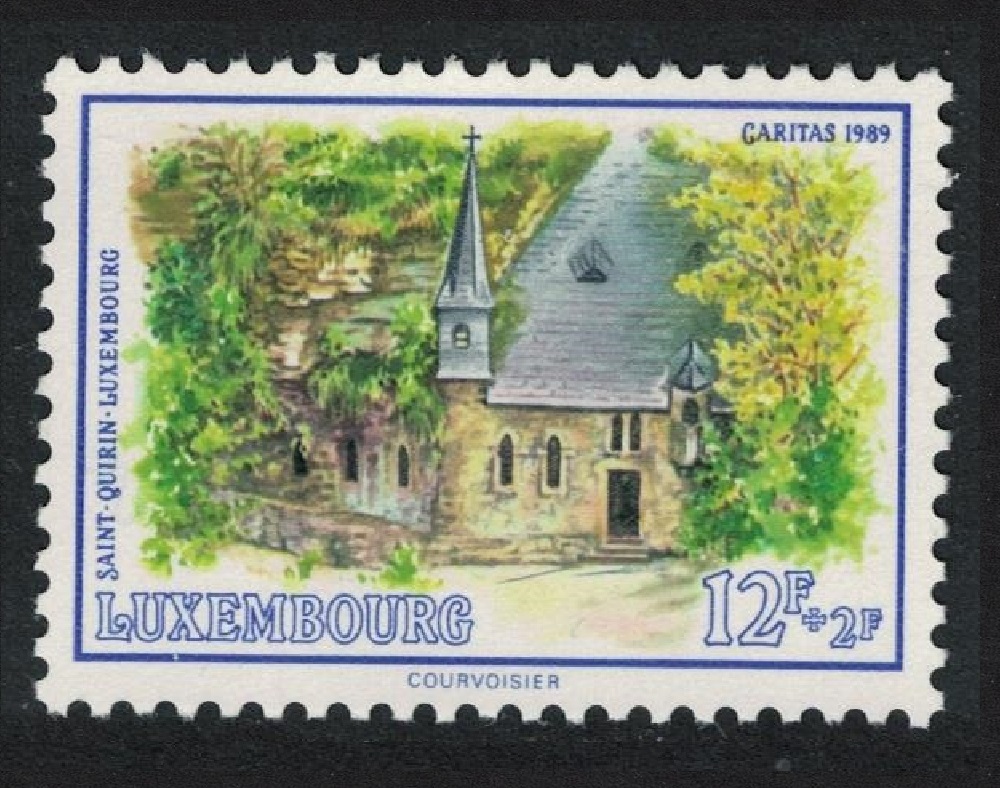 Luxembourg St Quirinus Restored Chapel 1989 MNH SG#1260 MI#1233