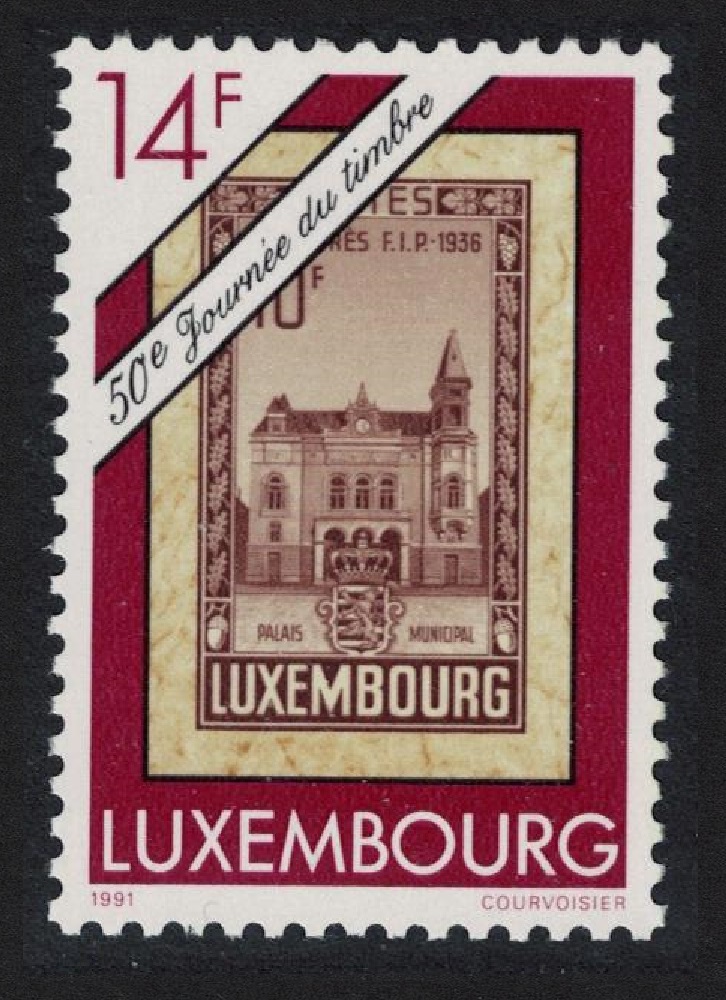 Luxembourg 50th Stamp Day 1991 MNH SG#1300 MI#1280