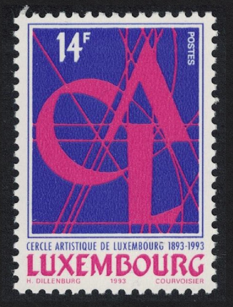 Luxembourg Artistic Circle of Luxembourg 1993 MNH SG#1359 MI#1328