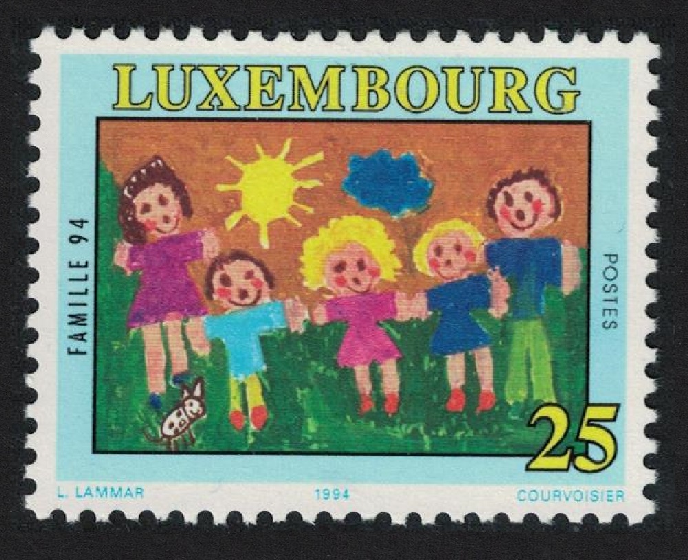 Luxembourg International Year of the Family 1994 MNH SG#1375 MI#1344