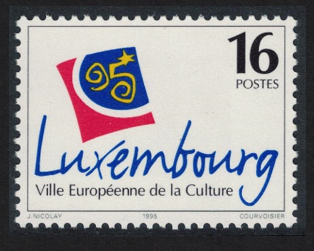 Luxembourg European City of Culture Emblem 1995 MNH SG#1394 MI#1367